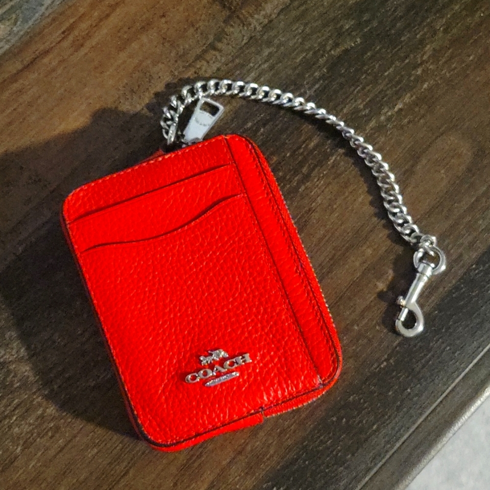 Coach Zip Card Case